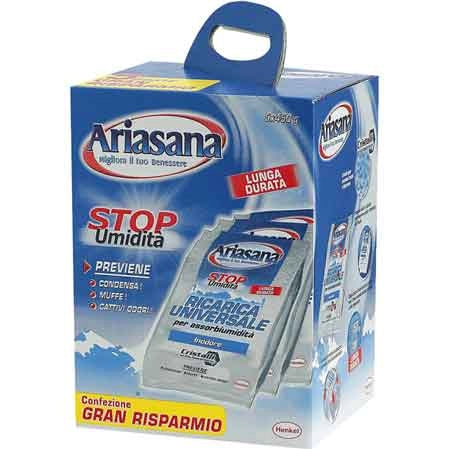 RICARICA SALI ARIASANA Confezione 5 x 450 gr - ARIASANA
