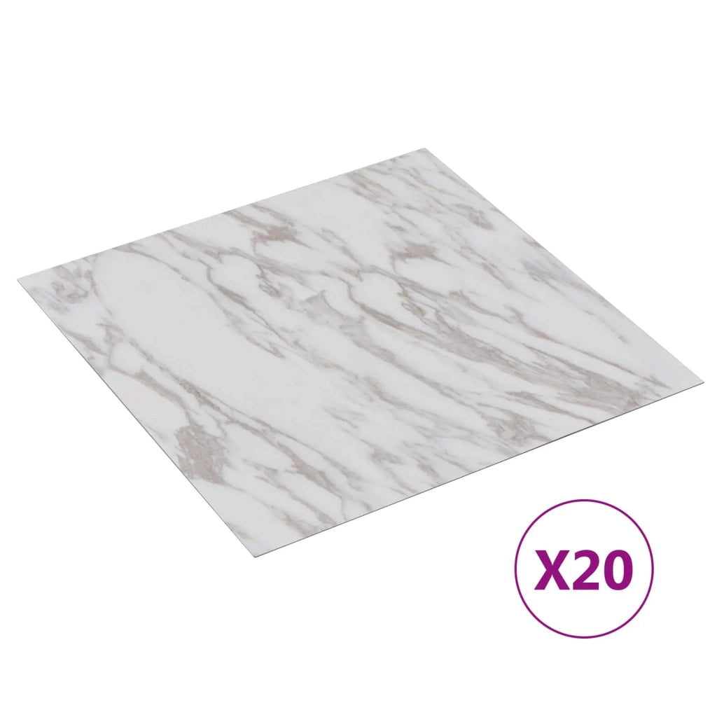 Plance per Pavimentazione Autoadesiva 30,5 x 30,5 cm 20 pz PVC CFW6475044