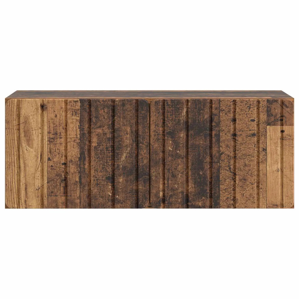 Mobile TV da Muro | Armadietto TV | Mobile Porta TV Legno antico 78,5 x 31 x 30 cm