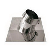 Canna fumaria parete doppia coibentata inox faldale tetti inclinati   dn 130/180