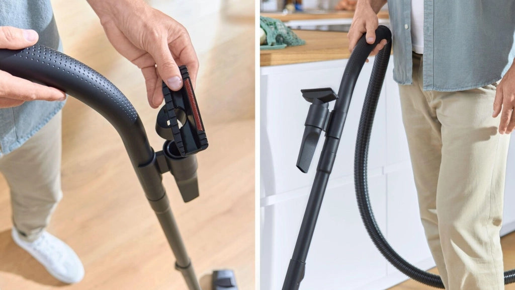 Bosch BGB38BA1 Serie 4 Aspirapolvere a Traino con Sacco 4 L 600 W Filtro HEPA 79 dB colore Nero