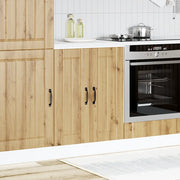 Mobile Base Lavello Lucca Rovere Artigianale Legno Multistrato 853686