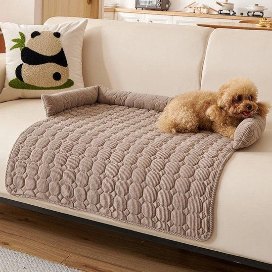 Sofabeschermer per Cani Universale con Nekrol Antislip 75cm Protezione per Mobili con Tappetino per Cani Comfort