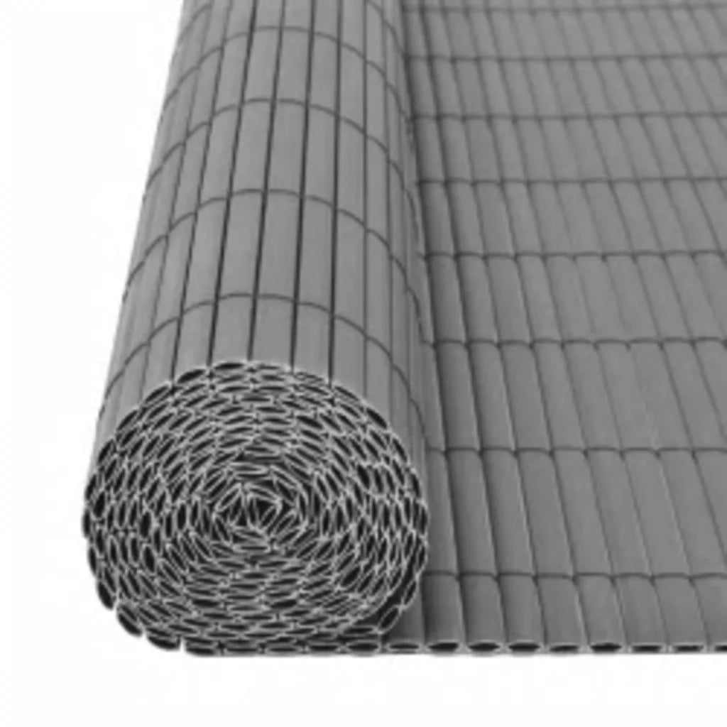 Recinzione da Giardino a Doppio Lato 110x300 cm Grigia 317155