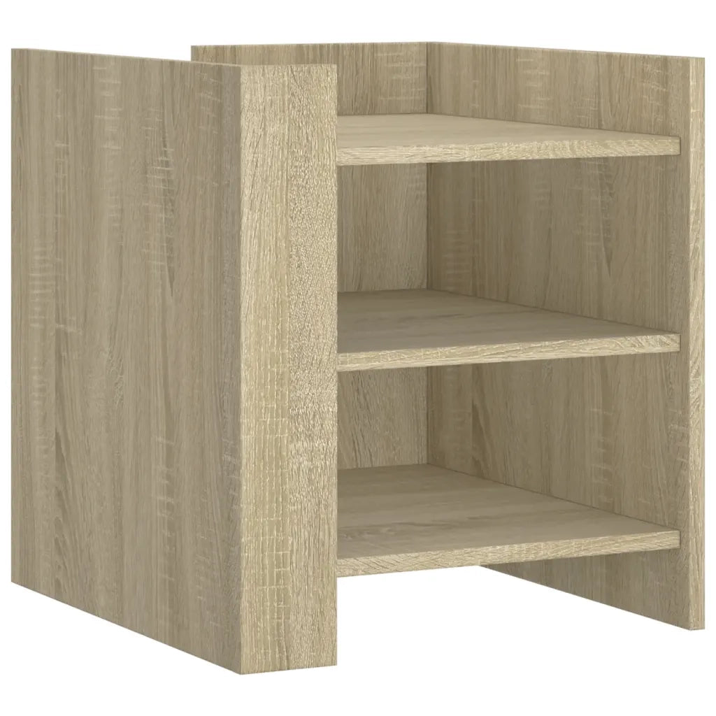 Comodino | Armadio da Notte | Mobiletto da notte Rovere Sonoma 45x50x50 cm in Legno Multistrato
