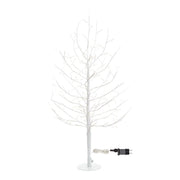 Albero Ramo di Tiglio bianco h 0,6 m, 160 microled bianco caldo, uso interno