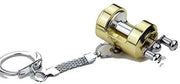 Sostegno per Chiave Miniaturo Rullo da Pescare - Supporto per Chiave da Pesca - Decorativo - Materiale Duraturo - Regalo per Pescatori - Design Luccicante - Accessorio da Pesca