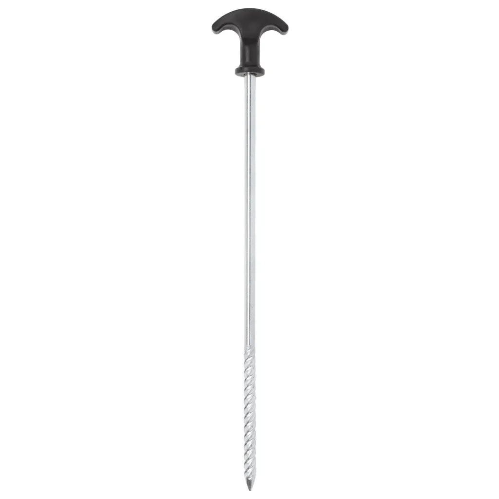 Picchetti per Tenda 12 pz 30 cm ?7 mm in Acciaio Zincato CFW7099027