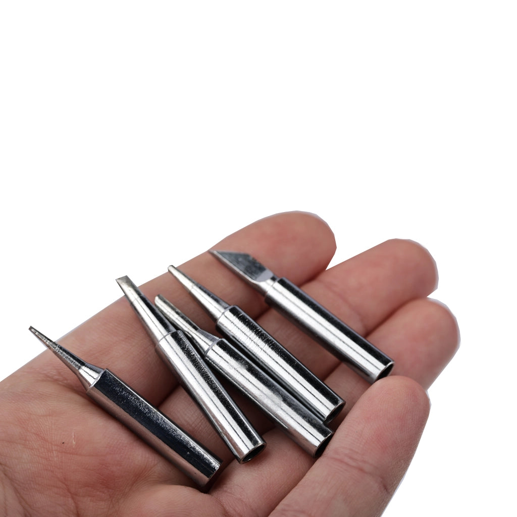 Set di Punte per Saldatura 900M (I+B+K+2.4D+3C) – Precisione e Versatilità | Ø 6mm, L 26mm