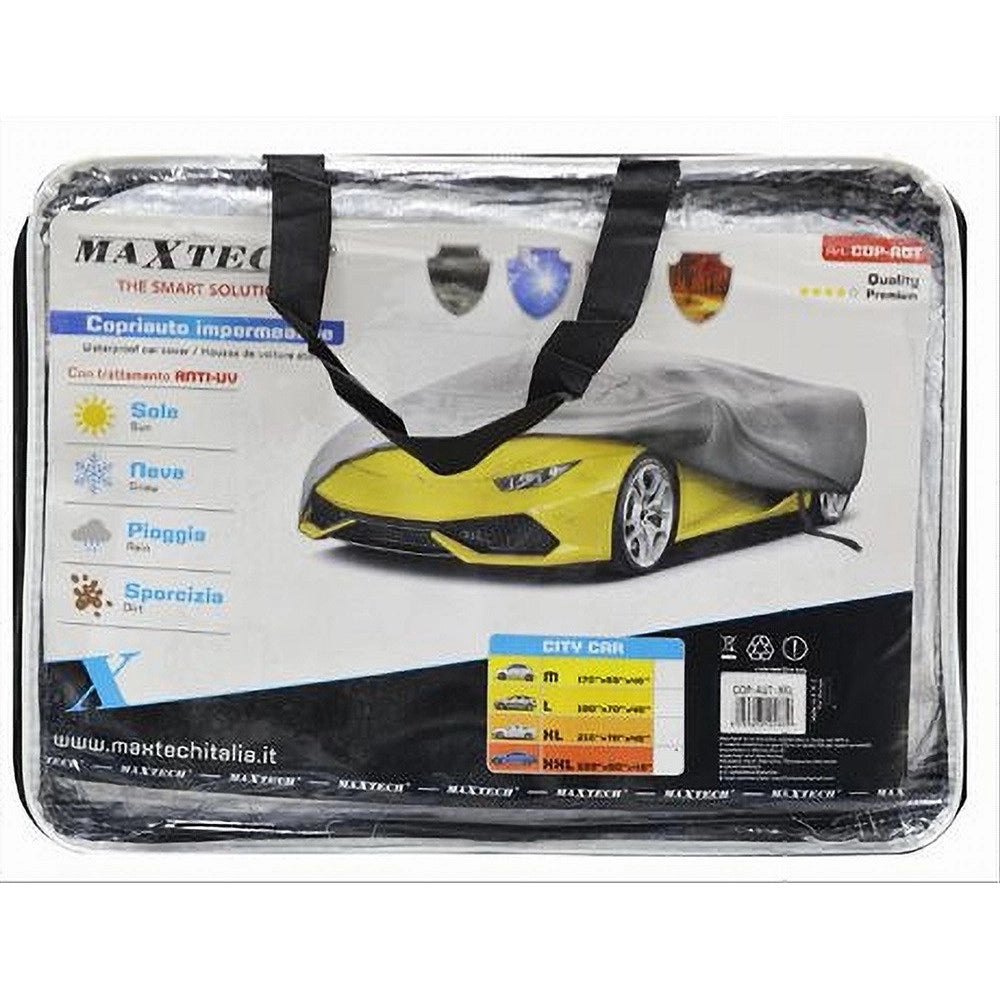 Trade Shop - Copriauto Telo Impermeabile Auto Proteggi Sole Pioggia Neve Sporco Tg.m Cop-aut-m -