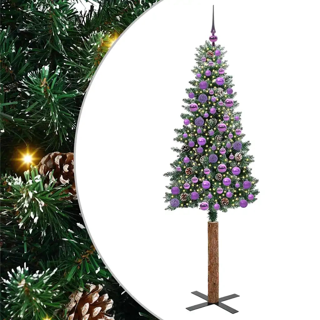 Albero di Natale | Decorazioni natalizie snodato con 300 LED con supporto Verde 180 cm