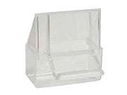 MANGIATOIA ESTERNA PER GABBIA UCCELLI- - cm.7x4x8h. - 6 pezzi