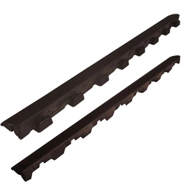 PROFILO LATERALE PER PIASTRELLA 'WOODENLIKE' Aggancio Maschio, 580x56 mm - Spess. 25 mm