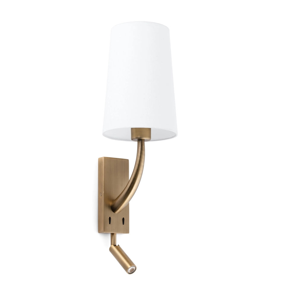 REM, Applique con Lettore per Interni, Faro Barcelona