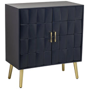 Mobile ingresso in legno nero 76x38x83h cm