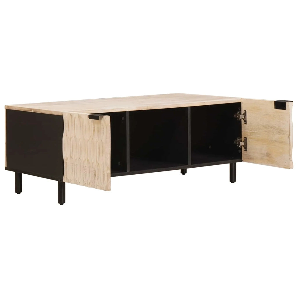 Tavolino da salotto | Tavolino da caff¨¨ | Tavolino da Soggiorno Bianco 100 x 54 x 40 cm