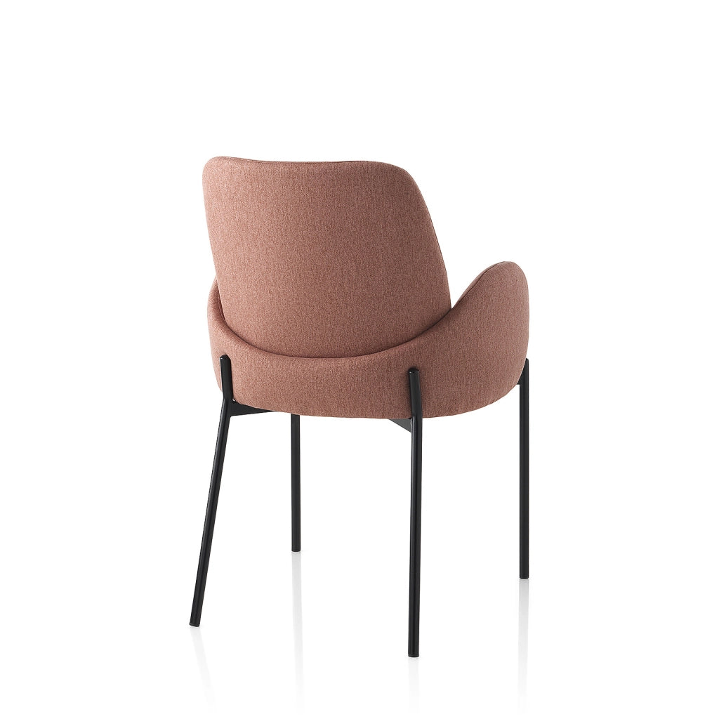 Set 2 Sedie ANTEA rosa antico
