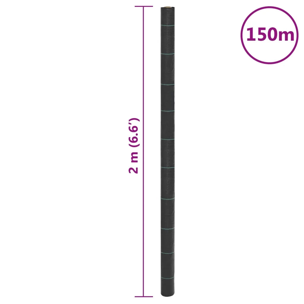 Membrana Antierbacce Nera 2x150 m in PP 4005197