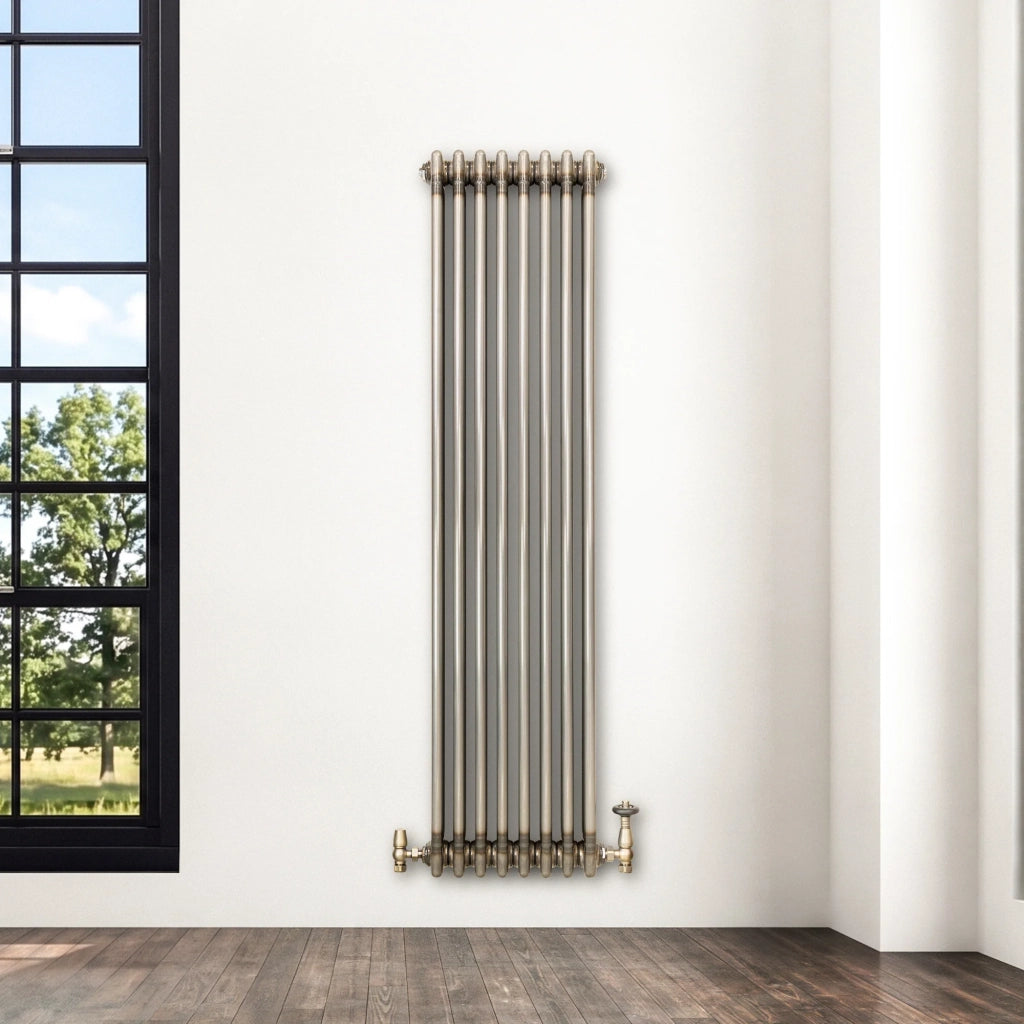 Radiatore 3 Colonne Verticale Metallo Grezzo 1500 x 380 mm TRV