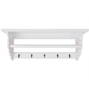 Appendiabiti in MDF bianco in stile barocco 242644
