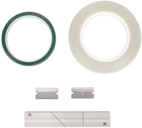 Kit di Splicing per Nastro Professionale - Blocco di Splicing per Nastro - Nastro di Splicing - Nastro di Guida - Lunghezza Adattabile - Alluminio CNC - Kit di Splicing per Nastro
