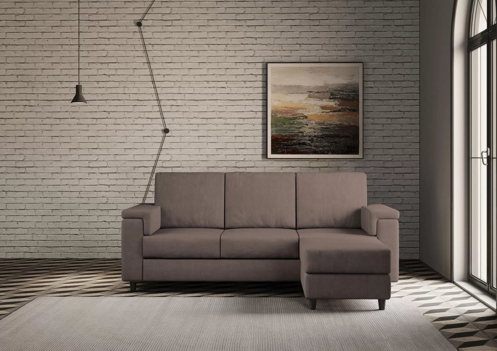 Divano marrak 3 posti (tre sedute da 60cm) + pouf misure esterne l.208 p.155 | talpa - Mobili 2G