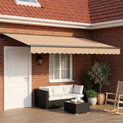 Cornice per Tenda Manuale con LED 4 × 3 m 3420848