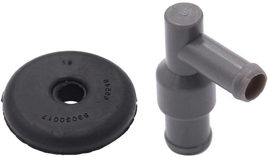 Kit di Ventilazione PCV + Valvola di Scarico - Codice Articolo 05175352AA - Adatto per D0DGE - Adatto per J-E EP - Eccellenti prestazioni - Sostituzione perfetta - Valvola di Scarico