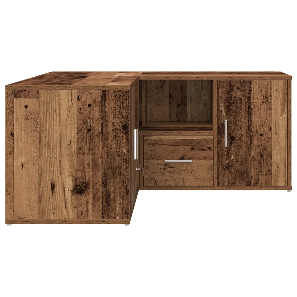 Mobile Angolare Legno Antico 160x40x45 cm in Truciolato 3307826