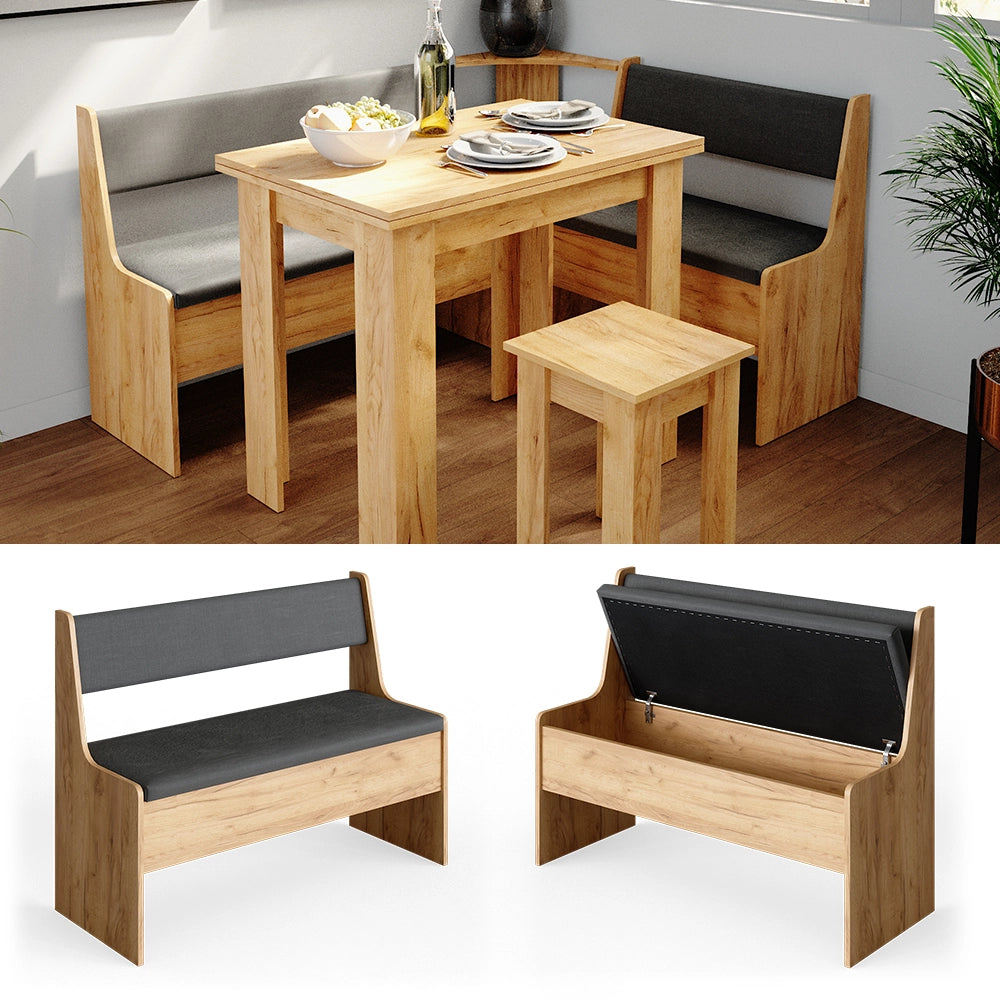 Vicco Panca ad angolo Quercia dorata 106.6 x 41.5 cm