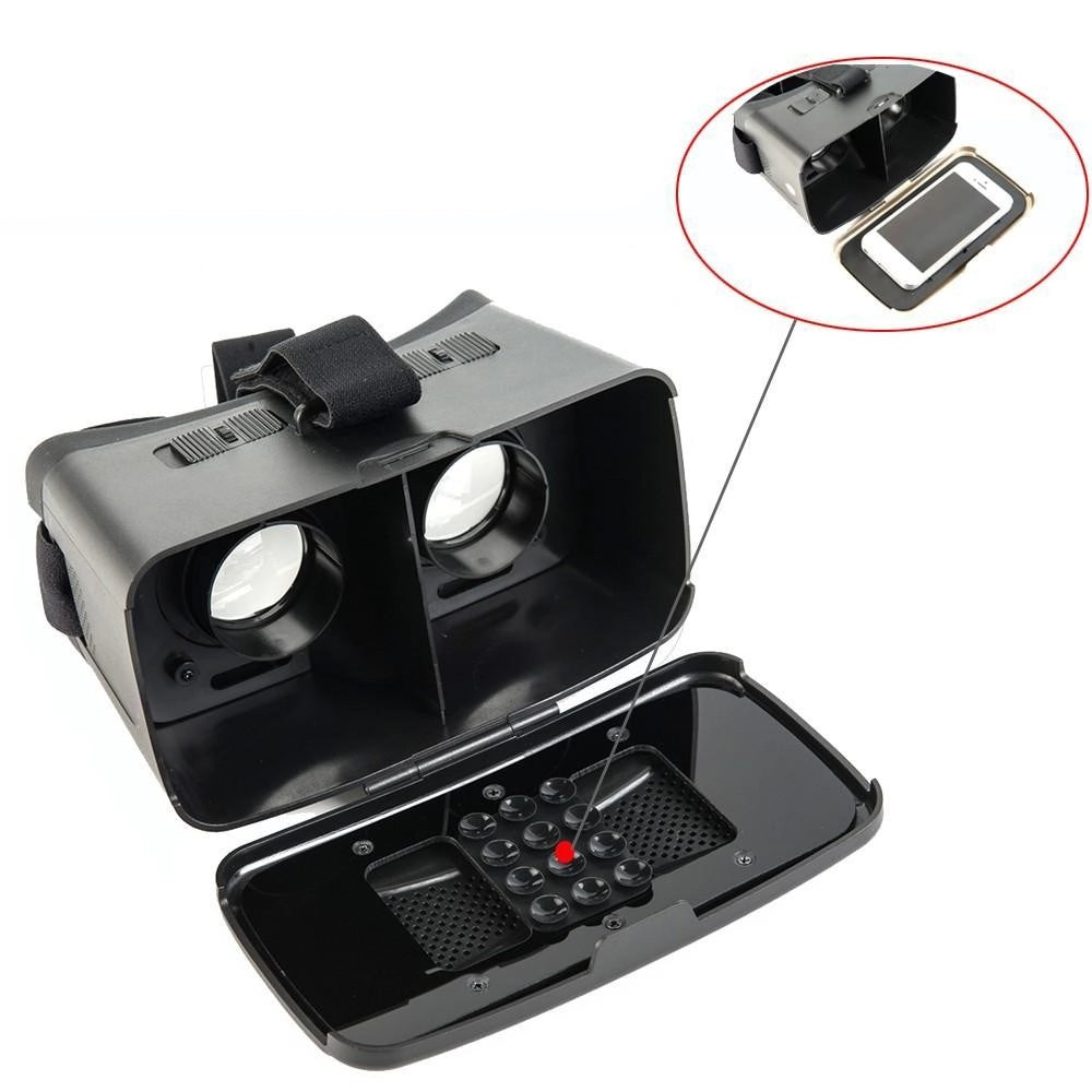 Trade Shop - Occhiali Maschera Headset 3d Per Smartphone Vrbox Realtà Virtuale Game -