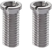 Mandrino di sostituzione per scarico cucina - 2 pezzi 40 mm viti in acciaio inossidabile - Mandrino di fissaggio per scarico cucina - Ricambi di riserva - Filtro a vite - Accessorio cucina