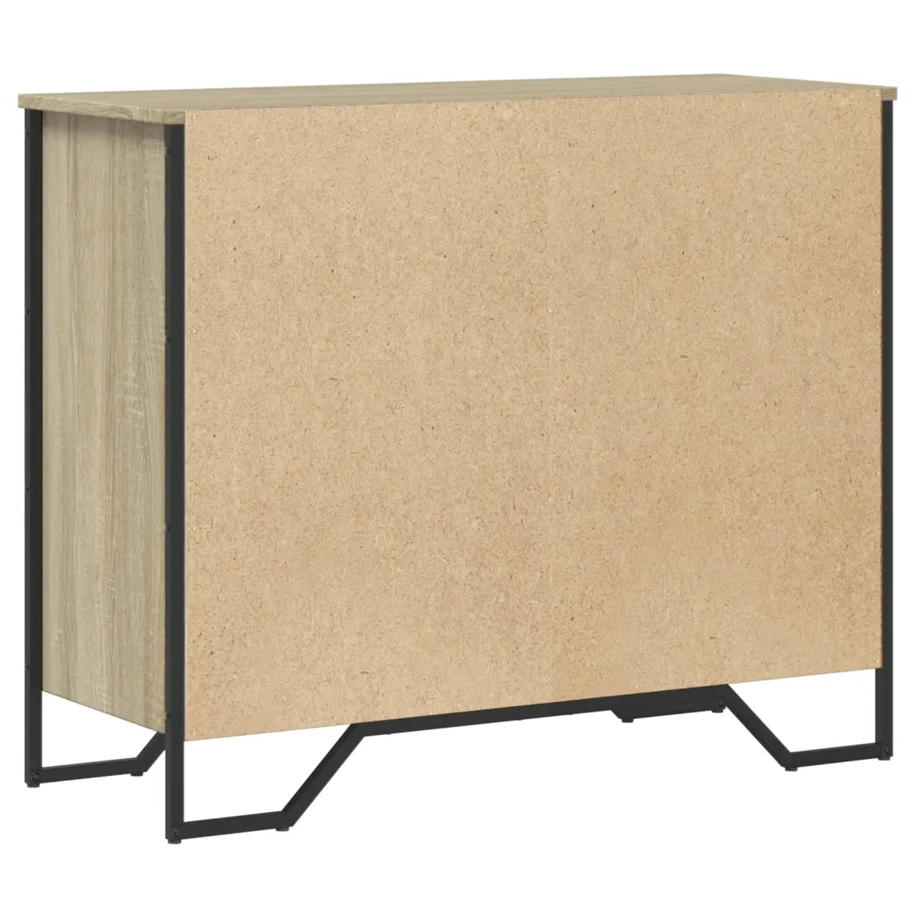 Cassettiera Rovere Sonoma 91x35,5x74,5 cm in Truciolato CFW3267149