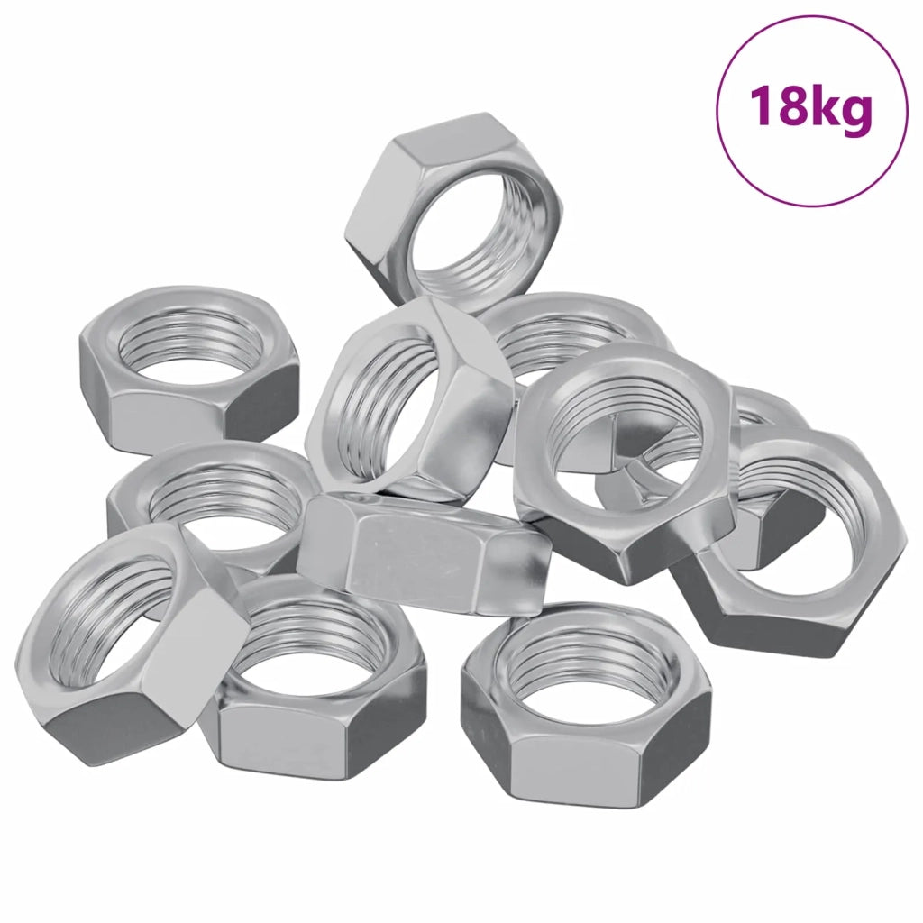 Dado esagonale 23377 pcs Argento Metallo 864468