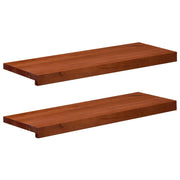 Tappeti per scale 2 pz 70 x 25 x 2 cm Marrone 3446148