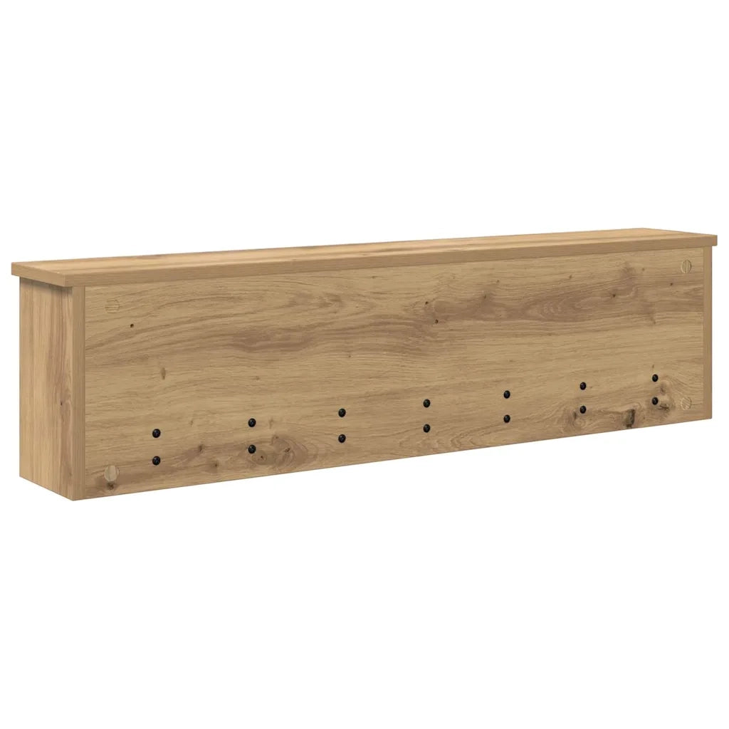 Appendiabiti a muro Rovere artigianale 100 x 16 x 26 cm CFW8030739