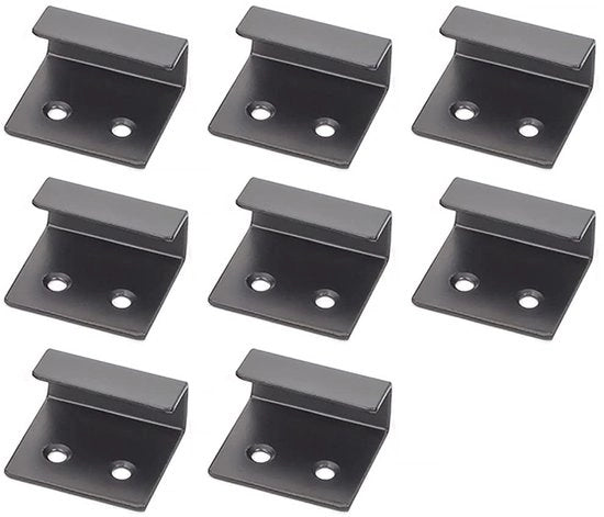Sistema di Sostegno per Mattonelle 8 pezzi - Acciaio Inox - Chiodo per Parete - Sostegno per Mattonelle - Alta Capacità di Carico 10 kg - Progetto Sicuro - Sostegno per Parete