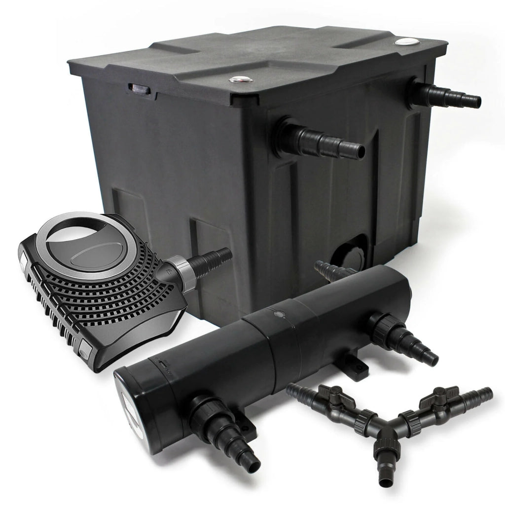 Kit di filtrazione per laghetto da 12000 litri sterilizzatore da 36 watt pompa da 70 watt 16_0000894