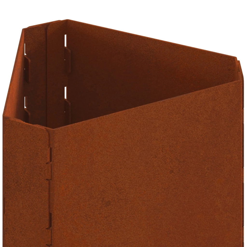 Braciere Ruggine 50 x 43 x 52 cm Acciaio Corten 858951