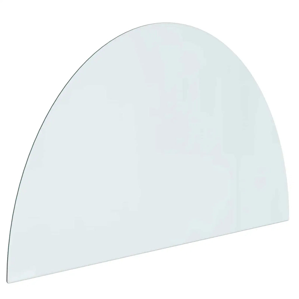 Piastra in vetro per camino Trasparente 1000 x 600 mm Vetro CFW6627173