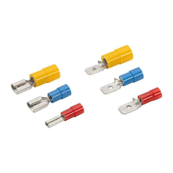 CAPICORDA PREISOLATO AD INNESTO Innesto Femmina 2,5 mm - Confezione 20 pezzi