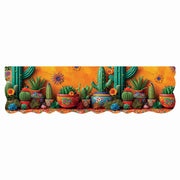 Tappeto Cucina Gomma Pvc Stampa Digitale HD Piante Cactus Moderno Sagomato Antimacchia 50x180 cm