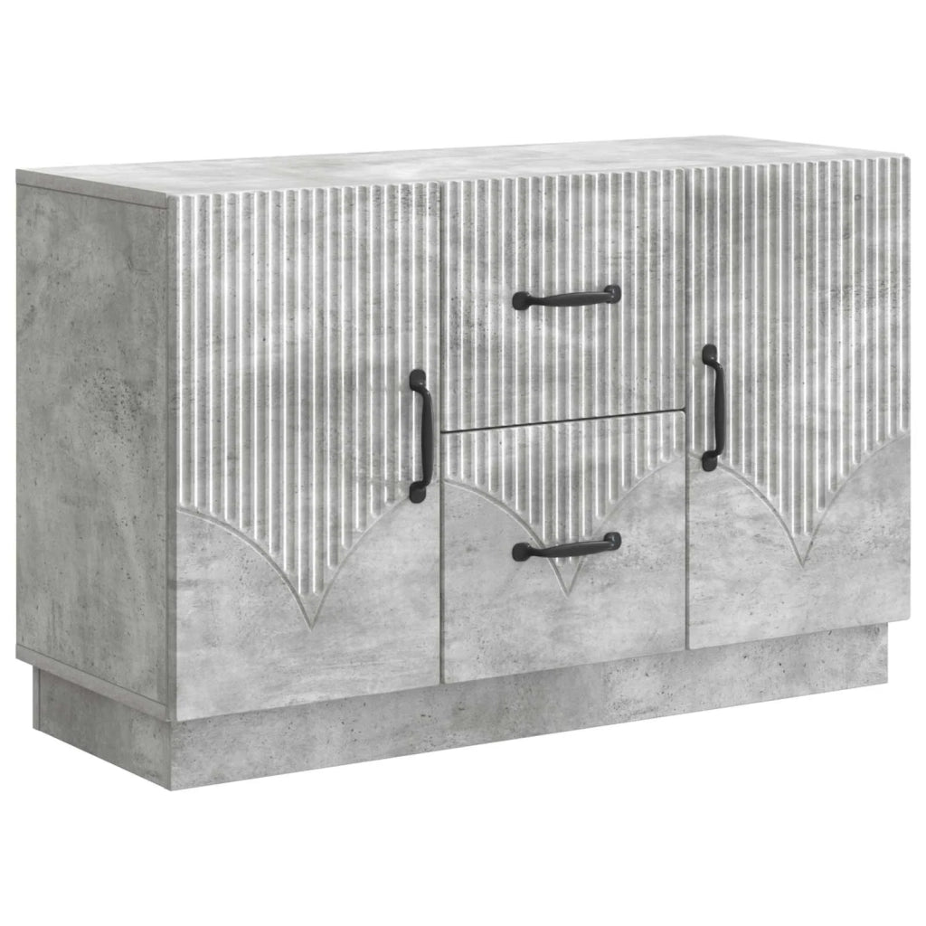 Credenza Grigio Cemento 89 x 34,5 x 57 cm Legno ingegnerizzato 895348