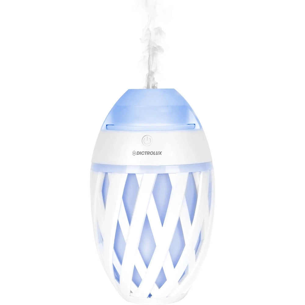 Trade Shop - Diffusore Di Essenze Profumate A Ultrasuoni 7 Luci Led Usb ø11cm H18cm Per Cromoterapia -