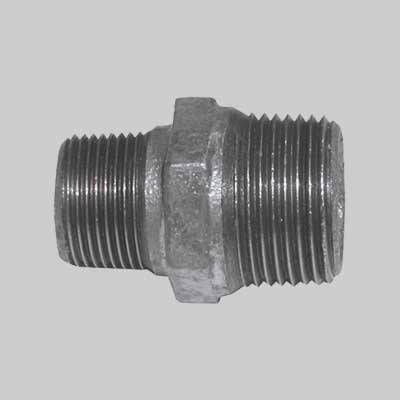 NIPLES RIDOTTO ZINCATO  2 x 11/2     MADE IN ITALY