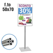 Porta Comunicazioni con cornice 50 x 70 linea Q System - Bifacciale