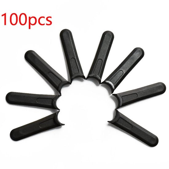 100 pezzi foglio graminicoltore senza fori foglio graminicoltore nero foglio graminicoltore in plastica foglio in plastica