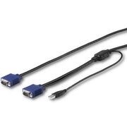 Startech.com cavo kvm usb da 3m per console montabile ad armadio rack - RKCONSUV10