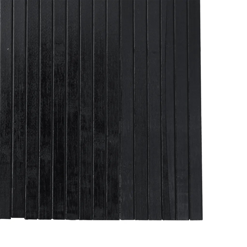Divisorio Ambienti Nero Larghezza 250 cm Altezza 165 cm in Bambù 376990