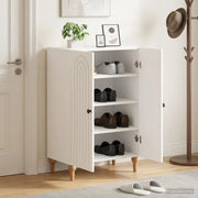 Mobile per scarpe ALKMAAR 59,5 x 39,5 x 90 cm Bianco 896205